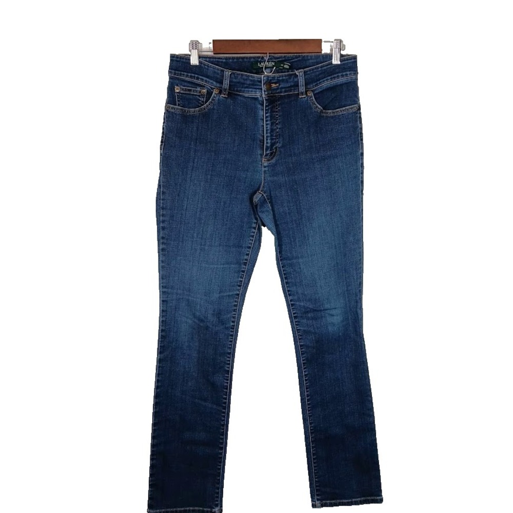 Lauren Ralph Lauren Women's Jeans Size 10 Classic Fit Medium Wash‎ Stretch